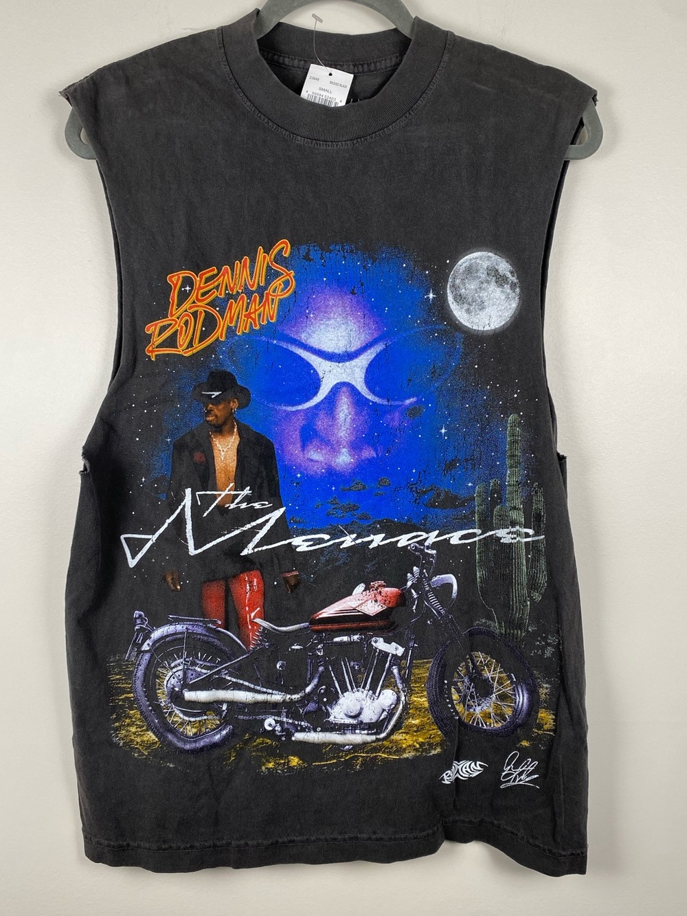 Dennis Rodman The Menace Desert‎ Moon Graphic Tank S